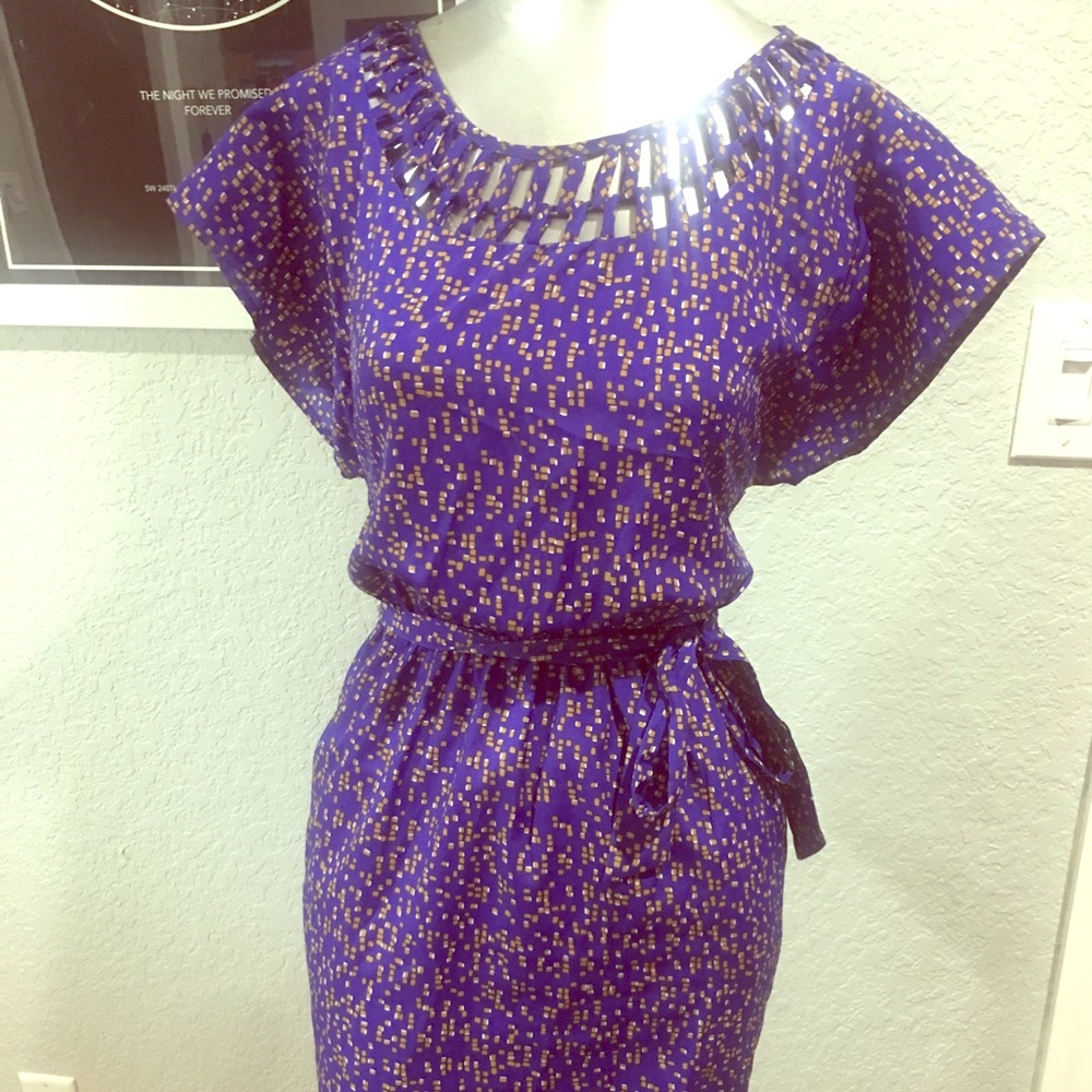 Sweet blue summer dress